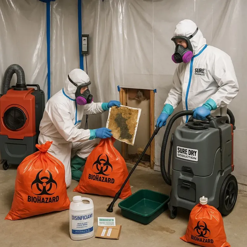 Contaminated Water Handling Protocols process in Bridgeport, MI