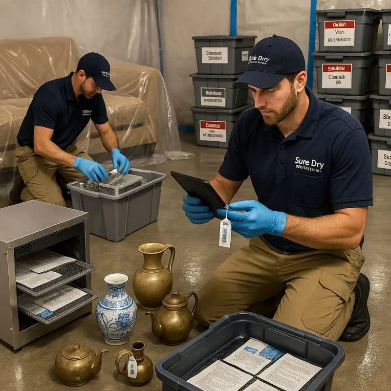 Content Protection and Restoration process in Bridgeport, MI