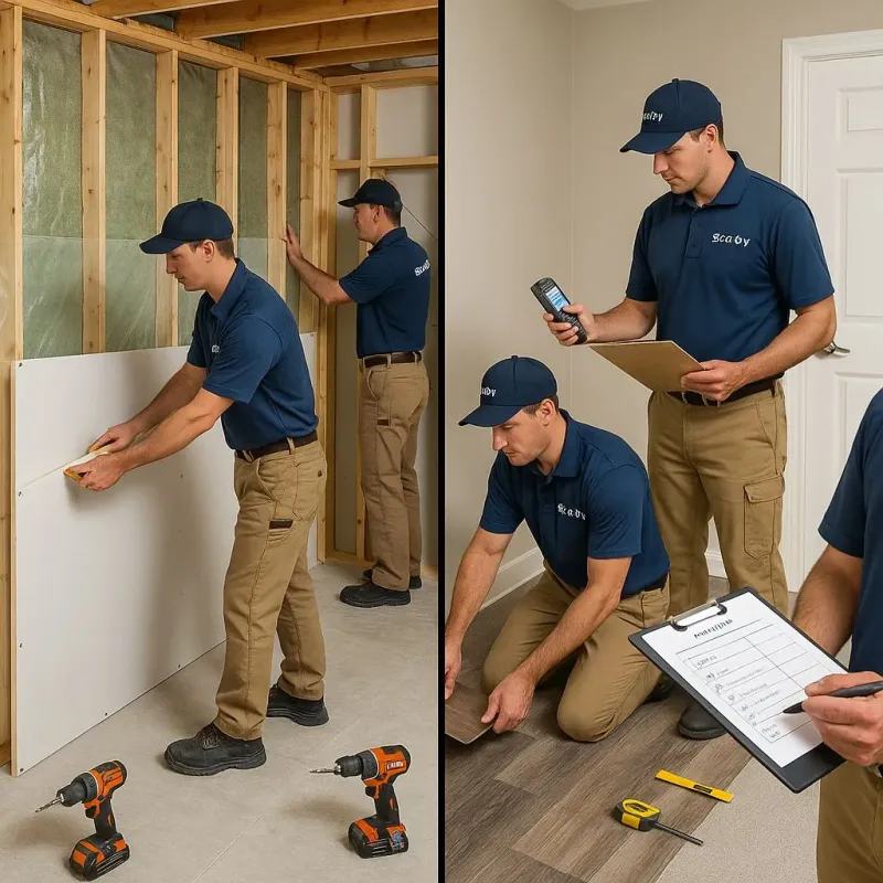 Repairs and Reconstruction process in Bridgeport, MI